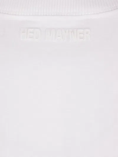 Hed Mayner Logo T-shirt In White