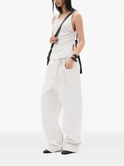 Ann Demeulemeester Genoveva 5-pockets Relaxed Flared Trousers In Multi