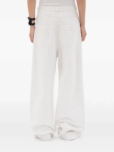 Ann Demeulemeester Genoveva 5-pockets Relaxed Flared Trousers In Multi