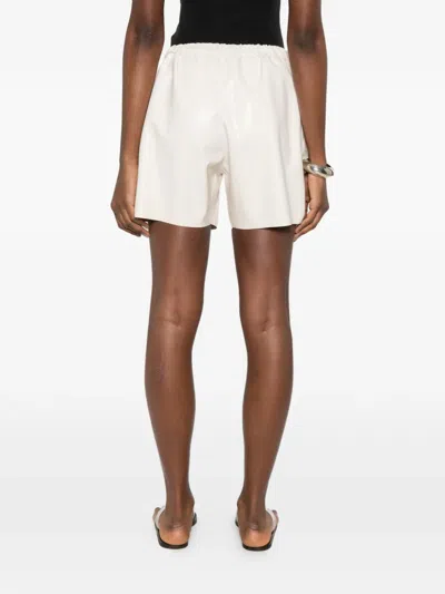 Coperni Elasticated Boxer Shorts In White