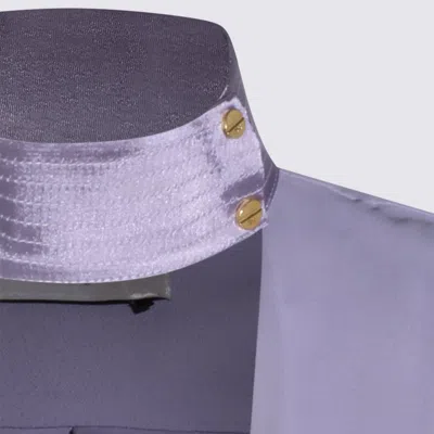 Elisabetta Franchi Shirts Light And Natural In Purple