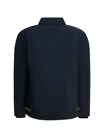 Buzz Rickson's Button Fastening Patch Pocket Jacket In Blue