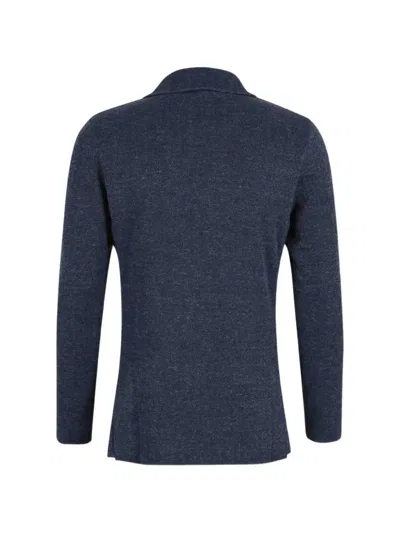 Lardini Patch-pocket Blazer In Blue