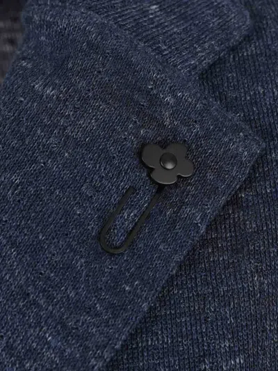 Lardini Patch-pocket Blazer In Blue
