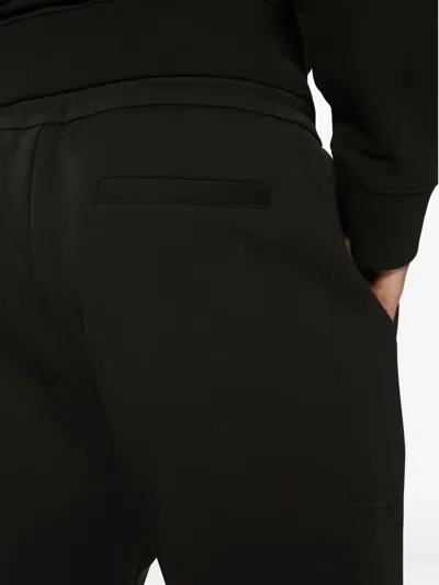 Armani Exchange Drawstring Track Pants In Black