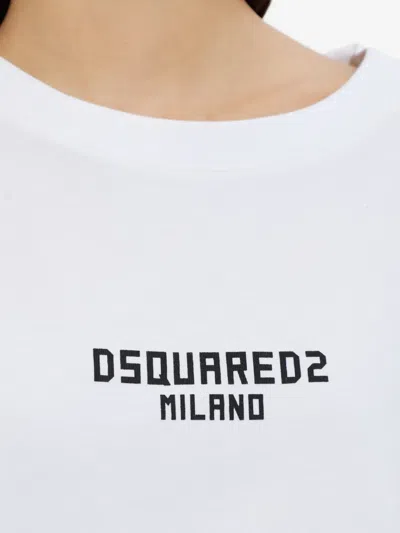 Dsquared2 Short-sleeved T-shirt In White