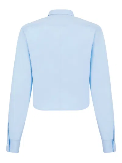 Dsquared2 Classic Mini Dean Shirt In Blue
