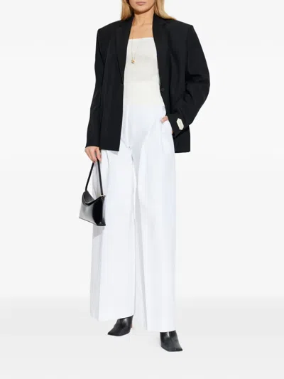 Jacquemus Single-breasted Wool Blazer In Black