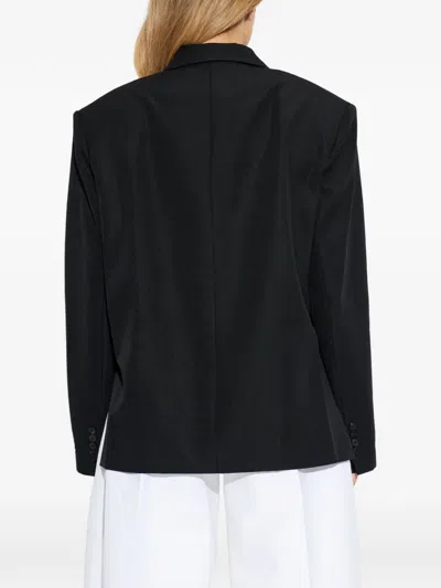 Jacquemus Single-breasted Wool Blazer In Black