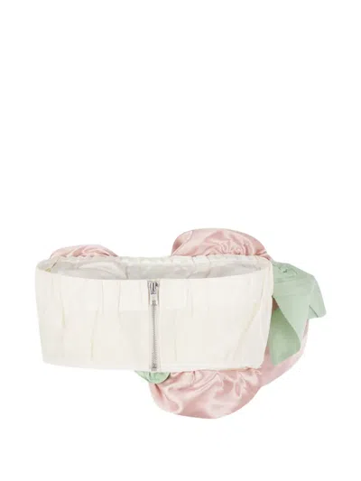 Simone Rocha Roses Zip Top In Multi