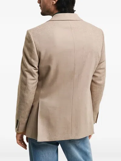 Gant Flap-pockets Blazer In Brown