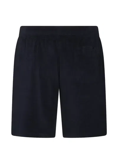 04651 / A Trip In A Bag Elasticated Shorts In Blue