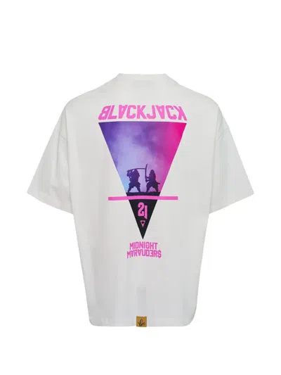 Blackjack Midnite T-shirt In White