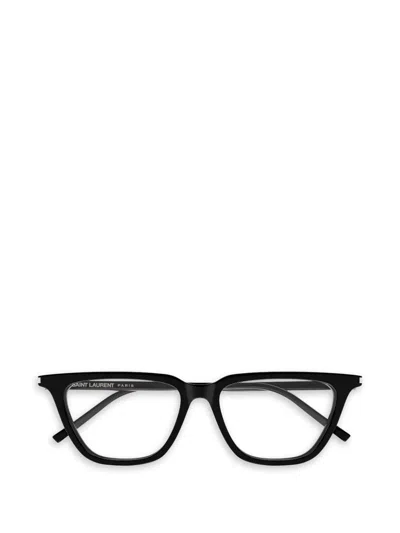Saint Laurent Square-frame Glasses In Multi