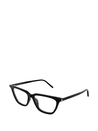 Saint Laurent Square-frame Glasses In Multi