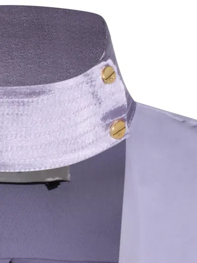 Elisabetta Franchi Shirts Light And Natural In Purple