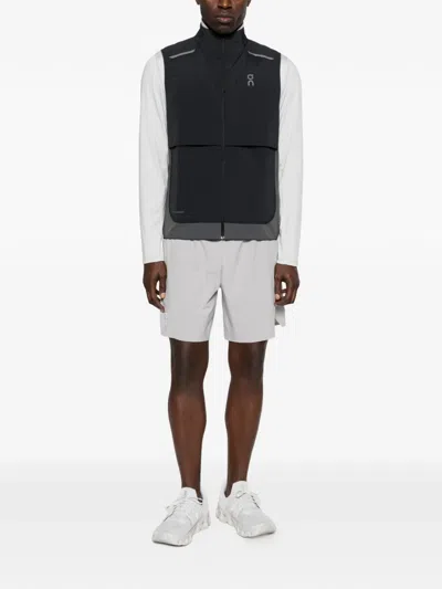 On Reflective-panel Vest In Blue