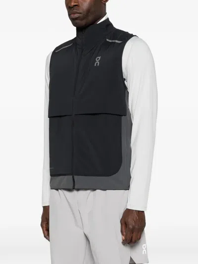 On Reflective-panel Vest In Blue