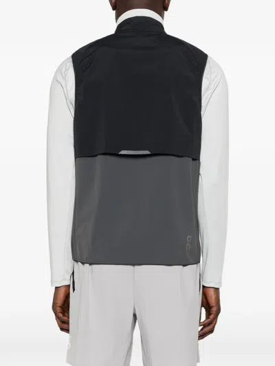 On Reflective-panel Vest In Blue