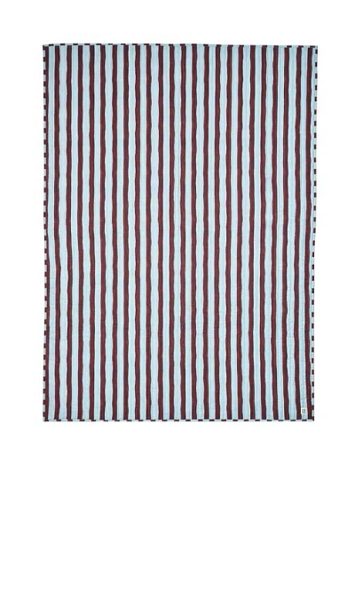 Damson Madder Bedding Throw In Multi