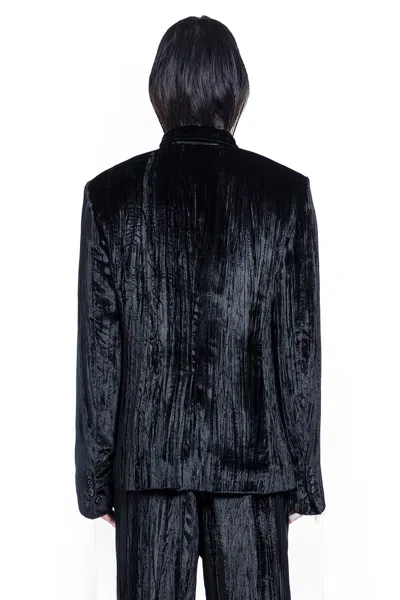 Ann Demeulemeester Lucius Deconstructed Jacket In Black