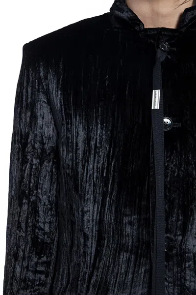 Ann Demeulemeester Lucius Deconstructed Jacket In Black