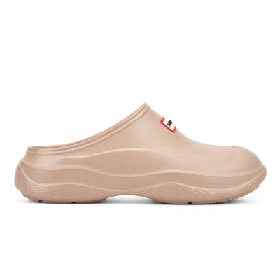 Hunter Elena Water Resistant Clog In Brown