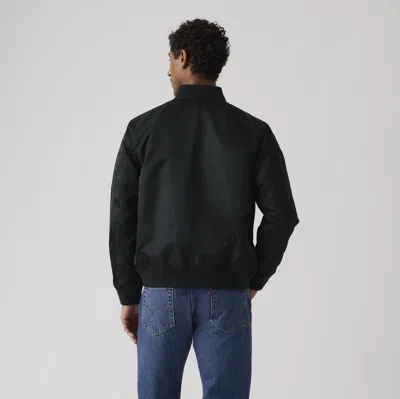 Levi's Flight Bomber Jacket In Black