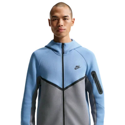 Nike Mens  Tech Fleece Full-zip Windrunner Hoodie In Blue