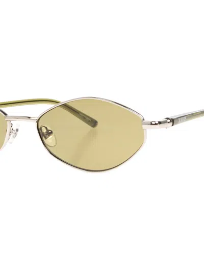 Jacquemus Full Frame Sunglasses In Green