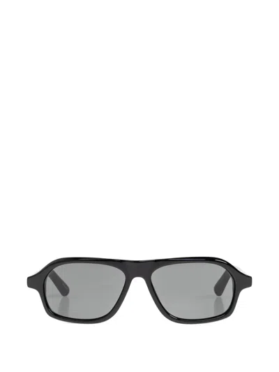 Jacquemus Square-frame Sunglasses In Black