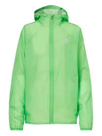 Loewe Ultra Jacket In Technical Shell In Green
