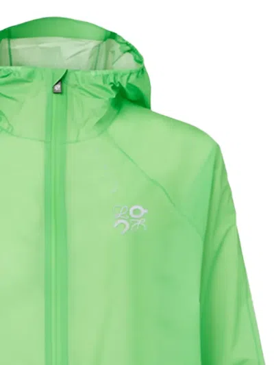 Loewe Ultra Jacket In Technical Shell In Green