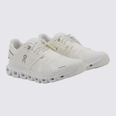 On Off-white Cloud 6 Sneakers In White