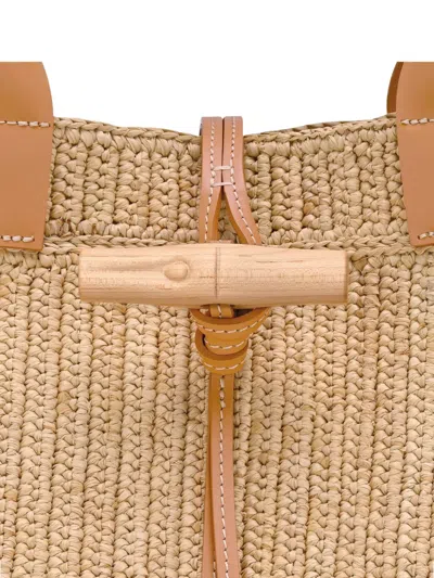 Longchamp Double-handled Handbag In Brown