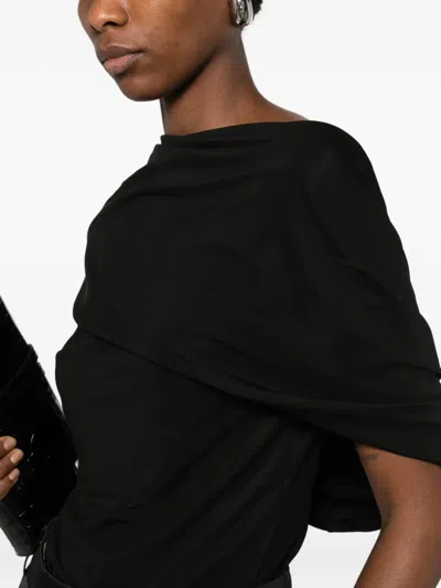 Esse Studios Solina Black Blouse In Black