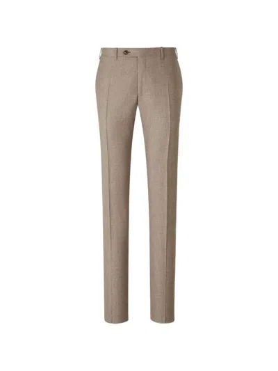 Canali Button-up Suit In Brown