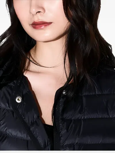 Armani Exchange Button-up Jacket In Black