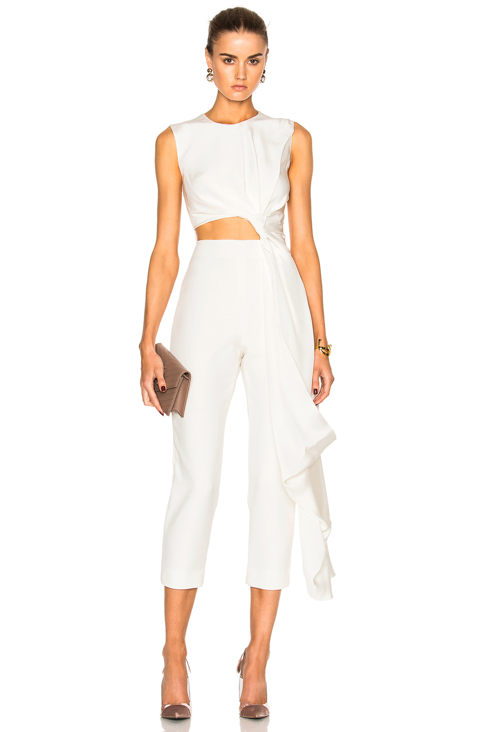 roksanda jumpsuit white