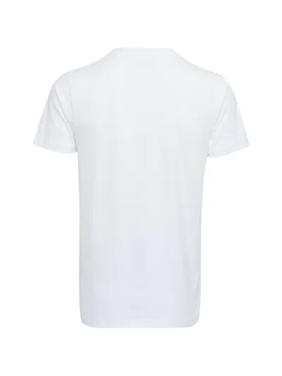 Black Score Yolo T-shirt In White