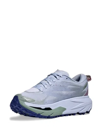Hoka One One Lightblue Polyester Mafate Sneakers In Multi