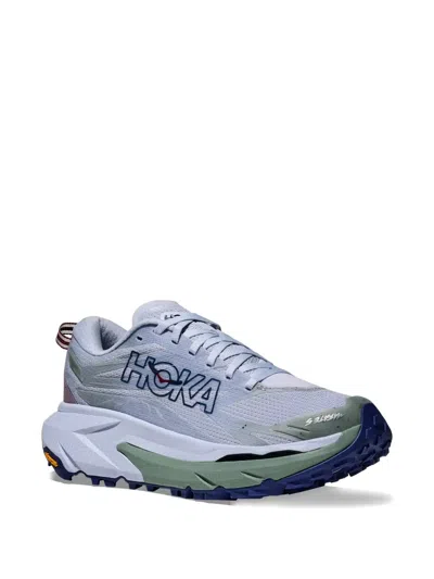 Hoka One One Lightblue Polyester Mafate Sneakers In Multi
