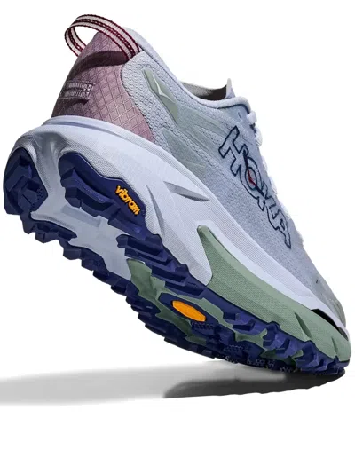 Hoka One One Lightblue Polyester Mafate Sneakers In Multi