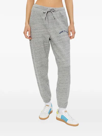 Dsquared2 Drawstring Track Pants In Gray