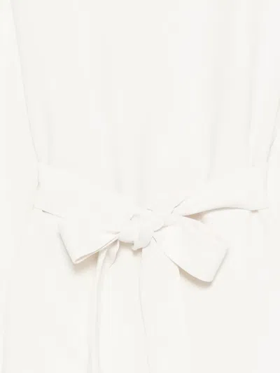 P.a.r.o.s.h Belted Blouse In White