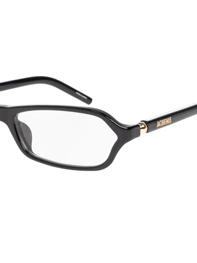 Jacquemus Full Frame Plain Mirror In Black
