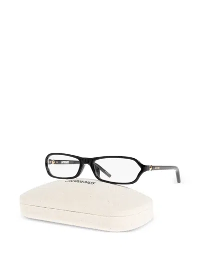 Jacquemus Full Frame Plain Mirror In Black