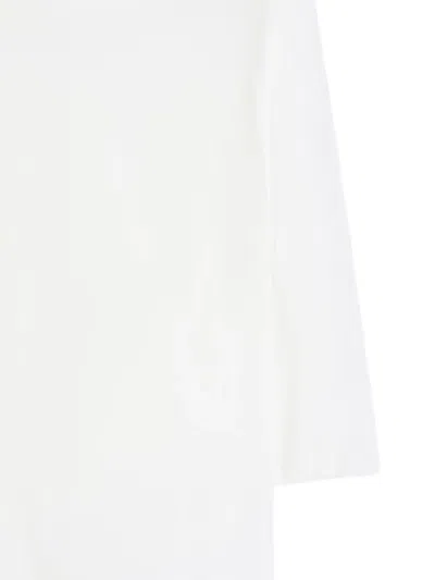 Weekend Max Mara Three-quarter-sleeve T-shirt In White