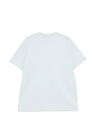 Flâneur Logo-patch T-shirt In Blue