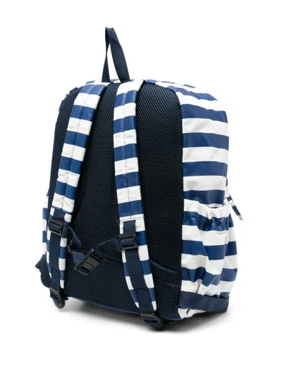 The Animals Observatory Striped Backpack In Multi